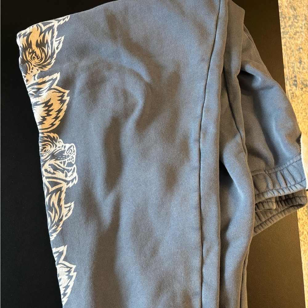 She Darc Sport Covered Post Lounge Sweats in Norse Blue